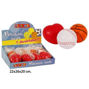 2053554 BALLE MOLLE ASSORT. (72 PIECES)