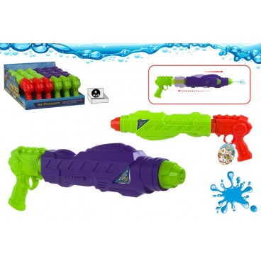 PISTOLET LANCE EAU 45CM-2 ASS-DISP 6 PCS ( 12 PIECES)