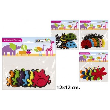 2053574 FEUTRE 6 PCS ASSORT. (96 PIECES)