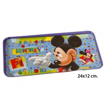 2053697 PLATEAU DEJEUNER MELAMINE 24X12 MICKEY (96 PIECES)