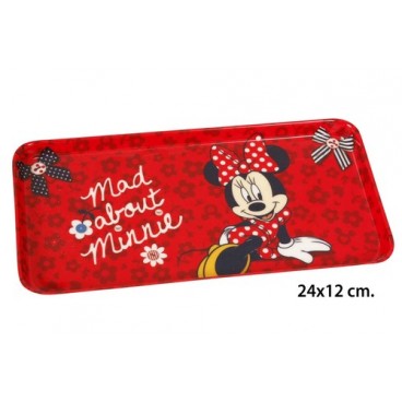 2053698 PLATEAU DEJEUNER MELAMINE 24X12 MINNIE (96 PIECES)