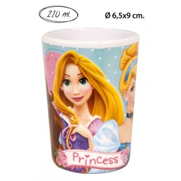 2053704 GOBELET MELAMINE 210ML PRINCESS (144 PIECES)