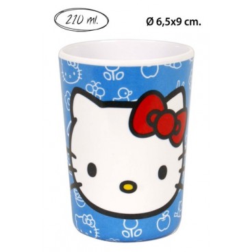 2053705 GOBELET MELAMINE 210ML HELLO KITTY (144 PIECES)