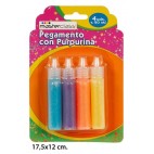 2053719 COLLE AVEC PAILLETTES 4 BOUTEILLES (96 PIECES)
