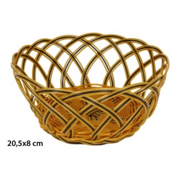 2053842 CORBEILLE A PAIN RONDE 20.5X8 (96 PIECES)