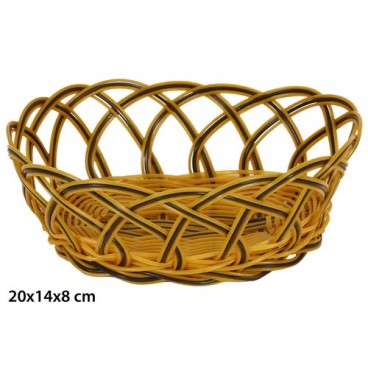 2053843 CORBEILLE A PAIN OVALE 20X14X8 (96 PIECES)