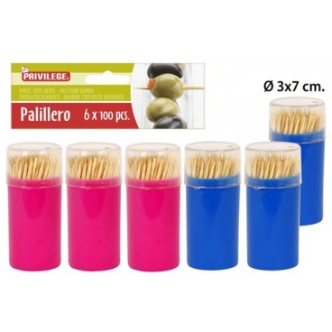 2054115 CURE-DENTS 6UN.X 100PCS (96 PIECES)