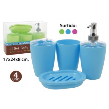 2054116 SET BAIN 4PCES 3 ASSORT. (24 PIECES)