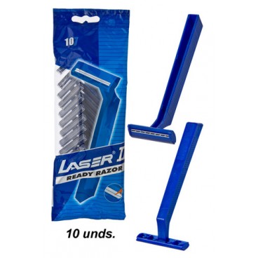 6002005 RASOIRS JETABLES LASER 10UPCES. (20 PIECES)