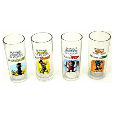 Verres Longdrink Humoristiques (Référence: humor1-Colisage: 24)