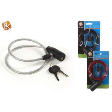 CADENAS BICYCLETTE CABLE ACIER 3 ASS ( 24 PIECES)