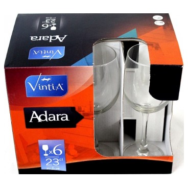 Verre à vin x6 Adara (Référence: adara23-Colisage: 12)