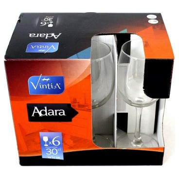 Verre à vin x6 Adara GM (Référence: adara30-Colisage: 12)