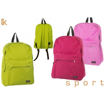 SAC À DOS BASIC AKTIVE 30X42X18 CM - 3 ASS