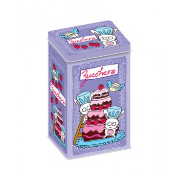 Boite métal Zucchero (Réf ZUC 01 par lot de 24 pcs)