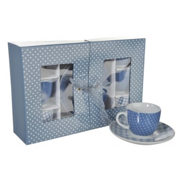 Service tasse moka 12 pcs (Réf 38653 par lot de 24 sets)