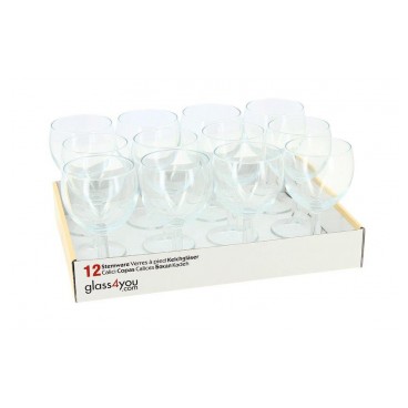 Verres à vin x12 Glasse4you (Réfé vinx12 par lot de 6)