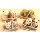 Salière Poivrière animaux (Réf 1029 par lot de 24 pcs)