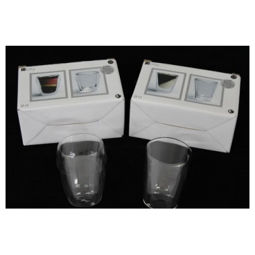Verre double * 2 (Réf 1130 par lot de 24 sets)