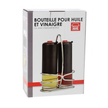Set huile et vinaigre (Réf 1170 par lot de 24 sets)