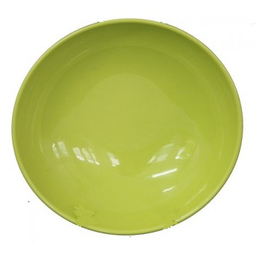 Assiette creuse 22 cm verte (Réf 1186 par lot de 24 pcs)