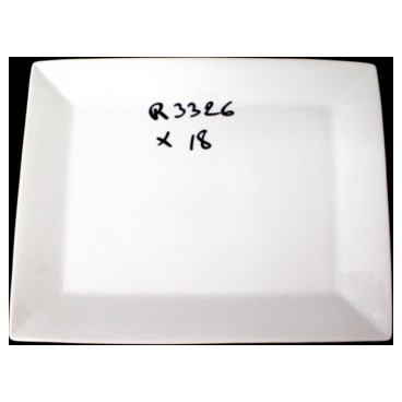 Assiette rectangulaire (Référence: R3326-Colisage: 18)