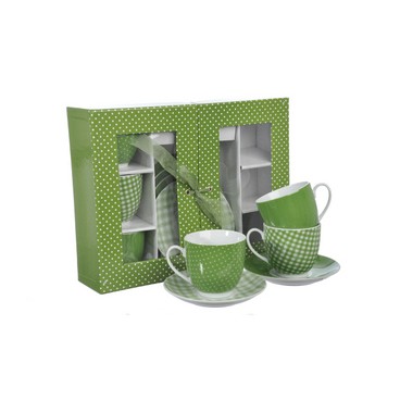 Service tasse café 12 pcs (Réf 38654 par lot de 24 sets)