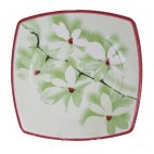Assiette carrée jetable * 10 (Réf 1200 par 48 lots de 10 pcs)