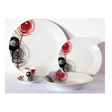 Service 30pcs Amapola (Réf 3072 par 12 services)