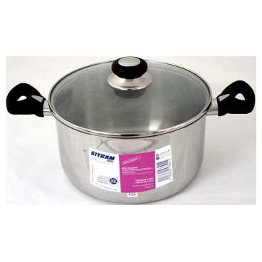 Faitout 24cm SITRAM (Référence: R356-Colisage: 4)
