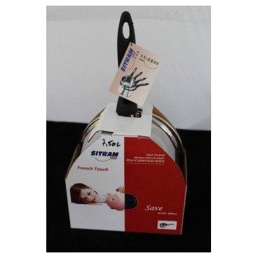 Casserole + couvercle 20cm (Réf 3025 par lot de 12 pcs)