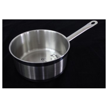 Casserole graduée en inox (Réf 3050 par lot de 24 pcs)