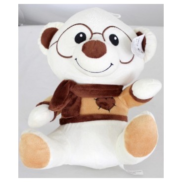Peluche ourson 30 cm (Réf 1465A par lot de 24 pcs)