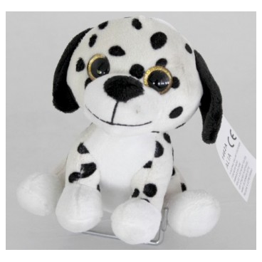 Peluche chien 18 cm (Réf 1462A par lot de 48 pcs)