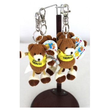 Peluche porte clef prénom (Réf 1270 par lot de 48 pcs)