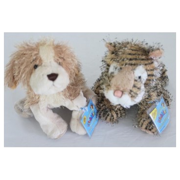 Peluche webkidz 25 cm (Réf 1275 par lot de 24 pcs)