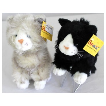 Peluche chat et dalma 20 cm (Réf 1278 par lot de 24 pcs)