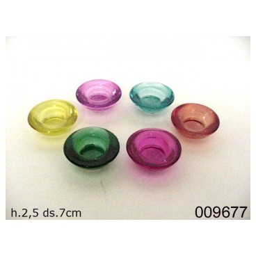 Lumignon couleur 7 cm (Réf 1031 par lot de 24 pcs)