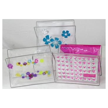 Panier pliant PVC (Réf 1088 par lot de 24 pcs)