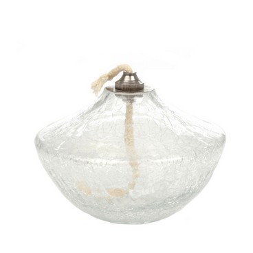 Lampe à huile toupie 14*12 cm (Réf 12809 par lot de 24 pcs)