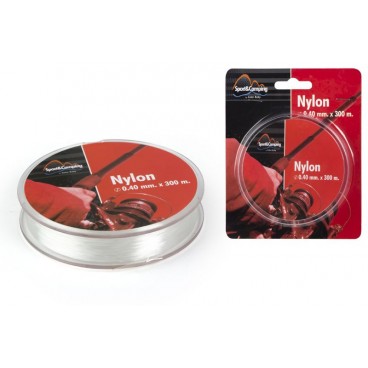 BLISTER BOBINE NYLON PÊCHE ø0.40 X 300 M ( 48 PIECES)