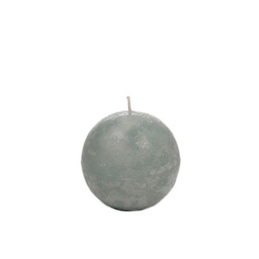 Bougie boule pm bleu lagon (Réf 93278 par lot de 24 pcs)