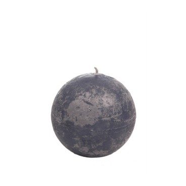 Bougie boule gm bleu pétrole (Réf 93268 par lot de 24 pcs)