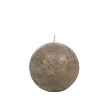 Bougie boule gm Mousse (Réf 93422 par lot de 24 pcs)