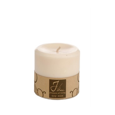 Bougie thé gingembre 8 cm (Réf 93558 par lot de 24 pcs)