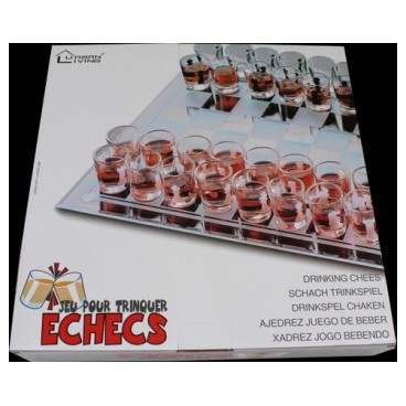 Jeu à boire échec 40 cm (Réf 1233 par lot de 24 sets)