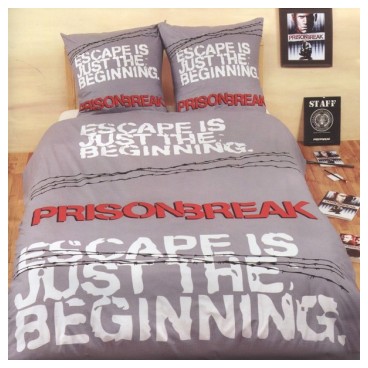 Parure de lit Prison Break (Référence: prisonbreak1-Colisage: 12)