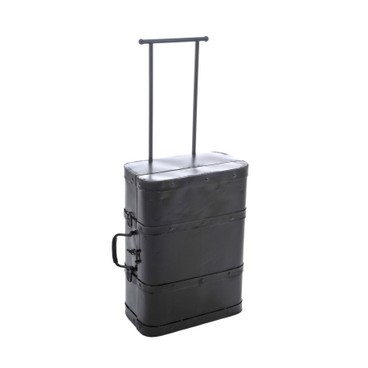 Coffre métal noir 27*17*12 cm (Réf 20711 par lot de 10 pcs)