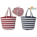 SAC DE PLAGE - MARINA - 2 ASS - 56X36X34 CM
