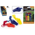 BLISTER 3 SIFFLET PLASTIQUE ( 48 PIECES)